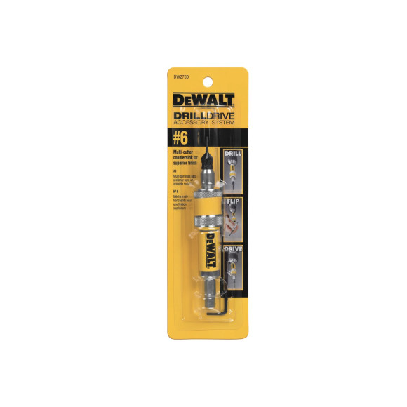 Mũi khoan gỗ 3 trong 1 DEWALT Drill Flip Drive  DW2700
