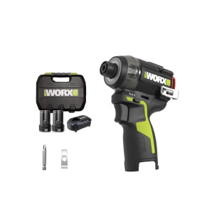 Bộ máy vặn vít búa dầu (thủy lực) 12V WORX WU138