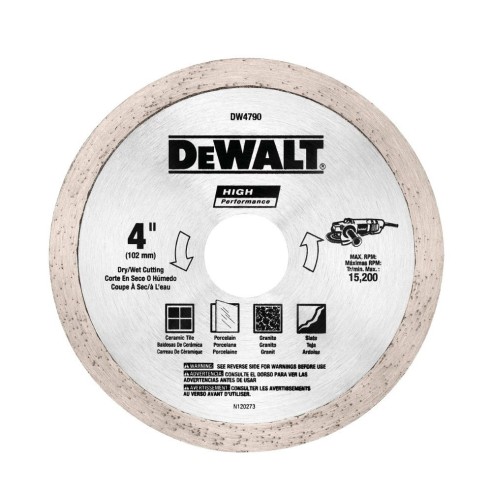Lưỡi cắt gạch ướt 105mm DeWALT DW4790-B1