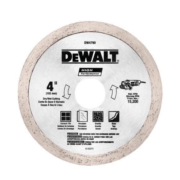 Lưỡi cắt gạch ướt 105mm DeWALT DW4790-B1