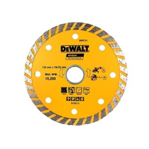 Lưỡi cắt kim cương (Cắt khô & ướt) 105mm DeWALT DW4724-B1