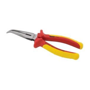 Kềm mỏ nhọn cong chuyên dụng 8 inch VDE Stanley 84-008