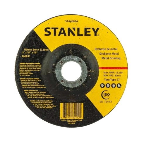 Đá mài 125x6.0x22mm Stanley STA4502A