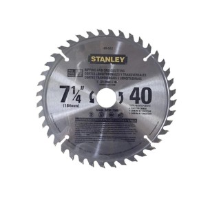 Lưỡi cưa gỗ 184mm X 40T Stanley 20-522-23