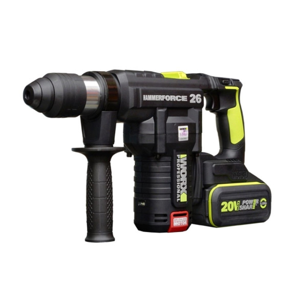 Thân máy khoan bê tông 20V Worx Green WU399.9 Thân máy khoan bê tông 20V Worx Green WU399.9