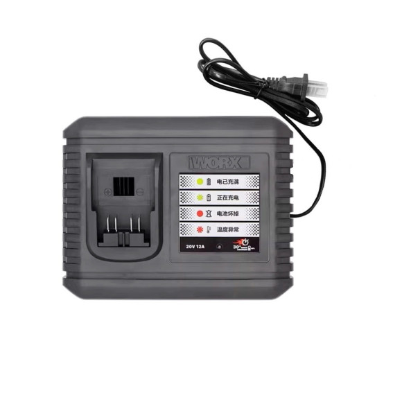 Bộ sạc pin 12A Worx Green WA3788