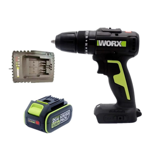 Thân máy khoan pin cầm tay Worx Green WE212.9