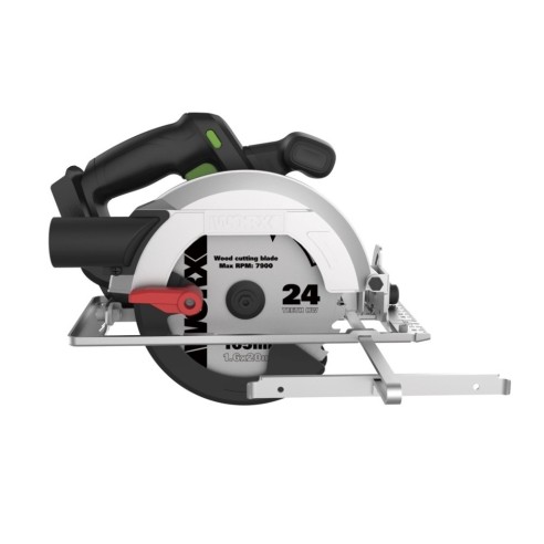 Thân máy cưa đĩa 18/20V 165mm Worx Green WU536