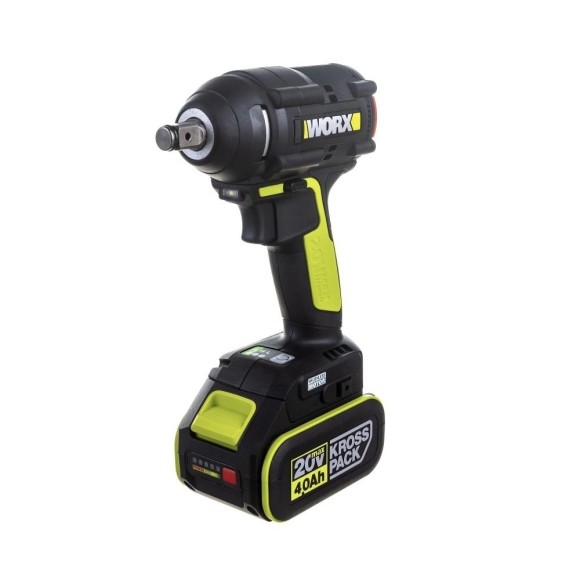 Thân máy siết bu lông 20V Worx Green WU279