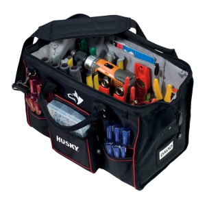 Túi cỡ lớn Husky 192-445 18 inch có vách đựng dụng cụ