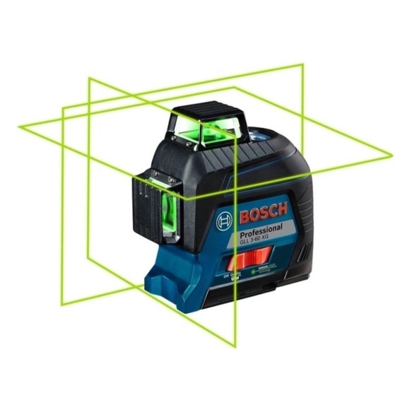 Máy cân mực laser tia xanh Bosch GLL 3-60 XG