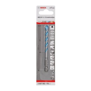 Mũi khoan đa năng chuôi lục giác 7mm Hex-9 Bosch 2607002778