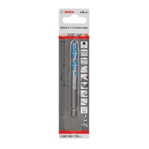 Mũi khoan đa năng chuôi lục giác 8mm Hex-9 Bosch 2607002779