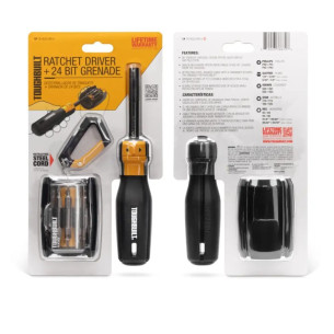 Tua vít đảo chiều kèm bộ 24 bit Toughbuilt TB-H5S2-MR-A