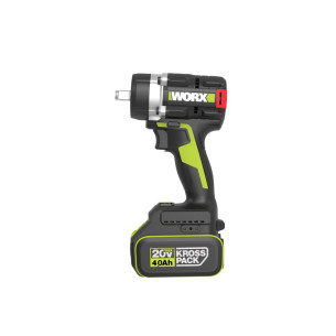 Thân máy xiết bulong dùng pin 18V WORX WU270 lực tối đa 850N.m