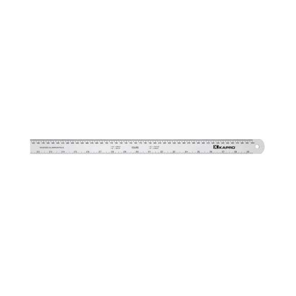 Thước lá Kapro bề mặt phủ chống chói 306-40cm