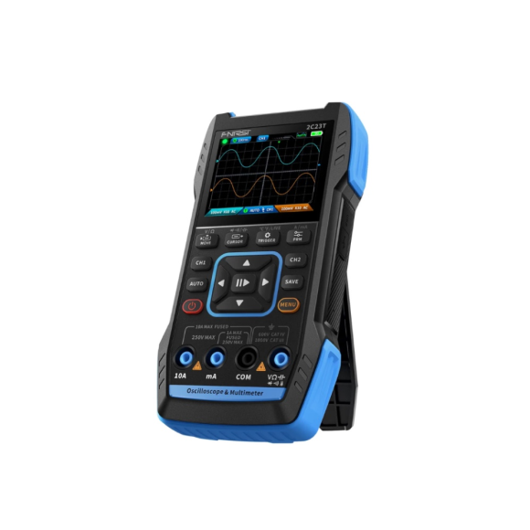 Máy hiện sóng cầm tay 3 in 1 FNIRSI 2C23T (bản nâng cao) 2 kênh 10MHZ