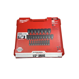 Bộ đầu tuýp khẩu dài 29 chi tiết 1/2 inch Milwaukee 49-66-7015