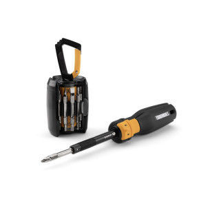 Tua vít đảo chiều kèm bộ 24 bit Toughbuilt TB-H5S2-MR-A